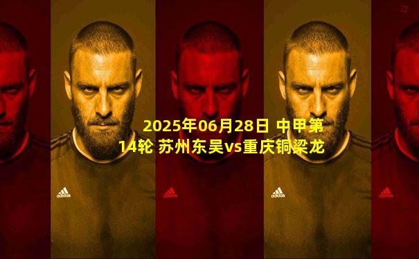 2025年06月28日 中甲第14轮 苏州东吴vs重庆铜梁龙 全场录像